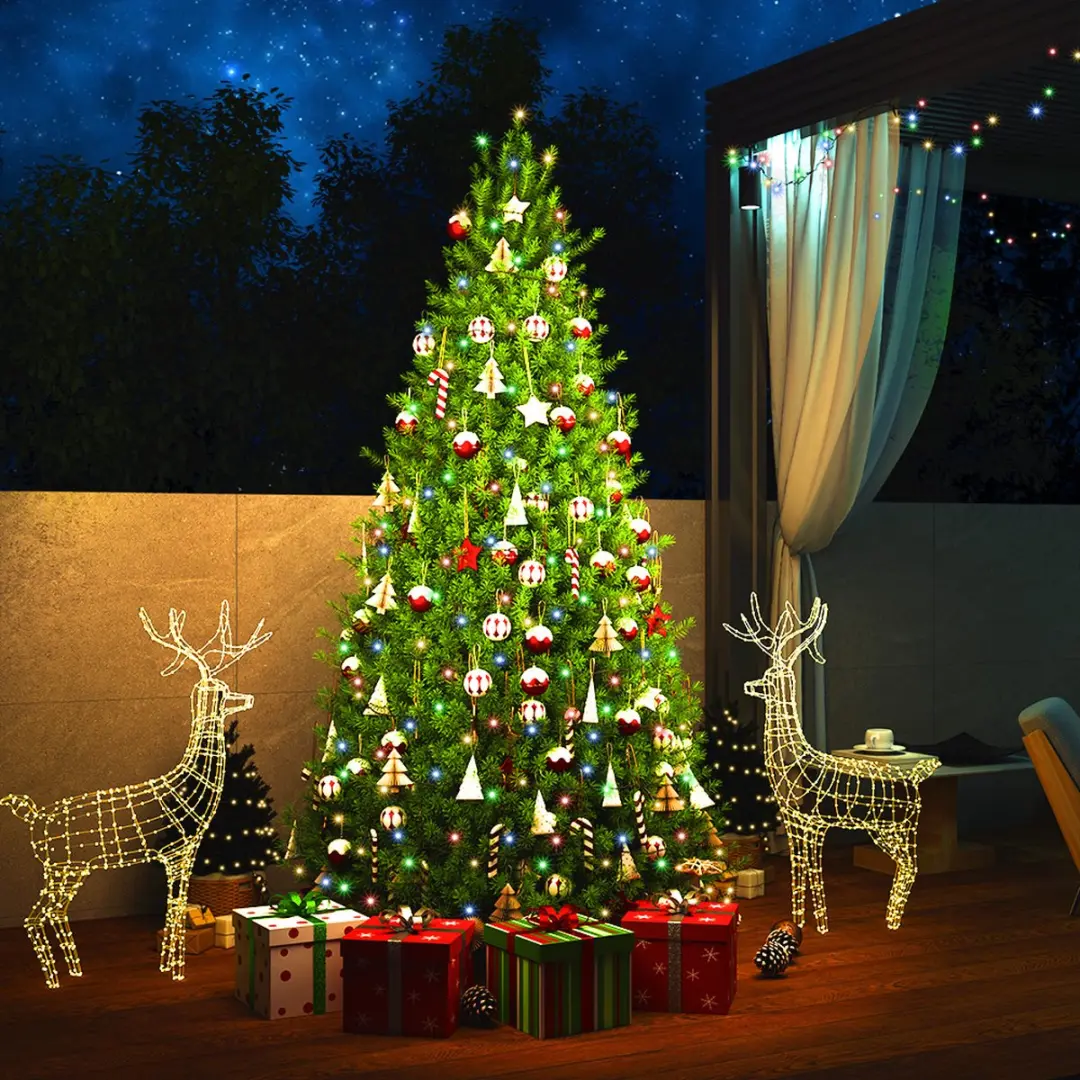 Monzana Lichtsnoer 400 LED Multicolor - Met afstandsbediening