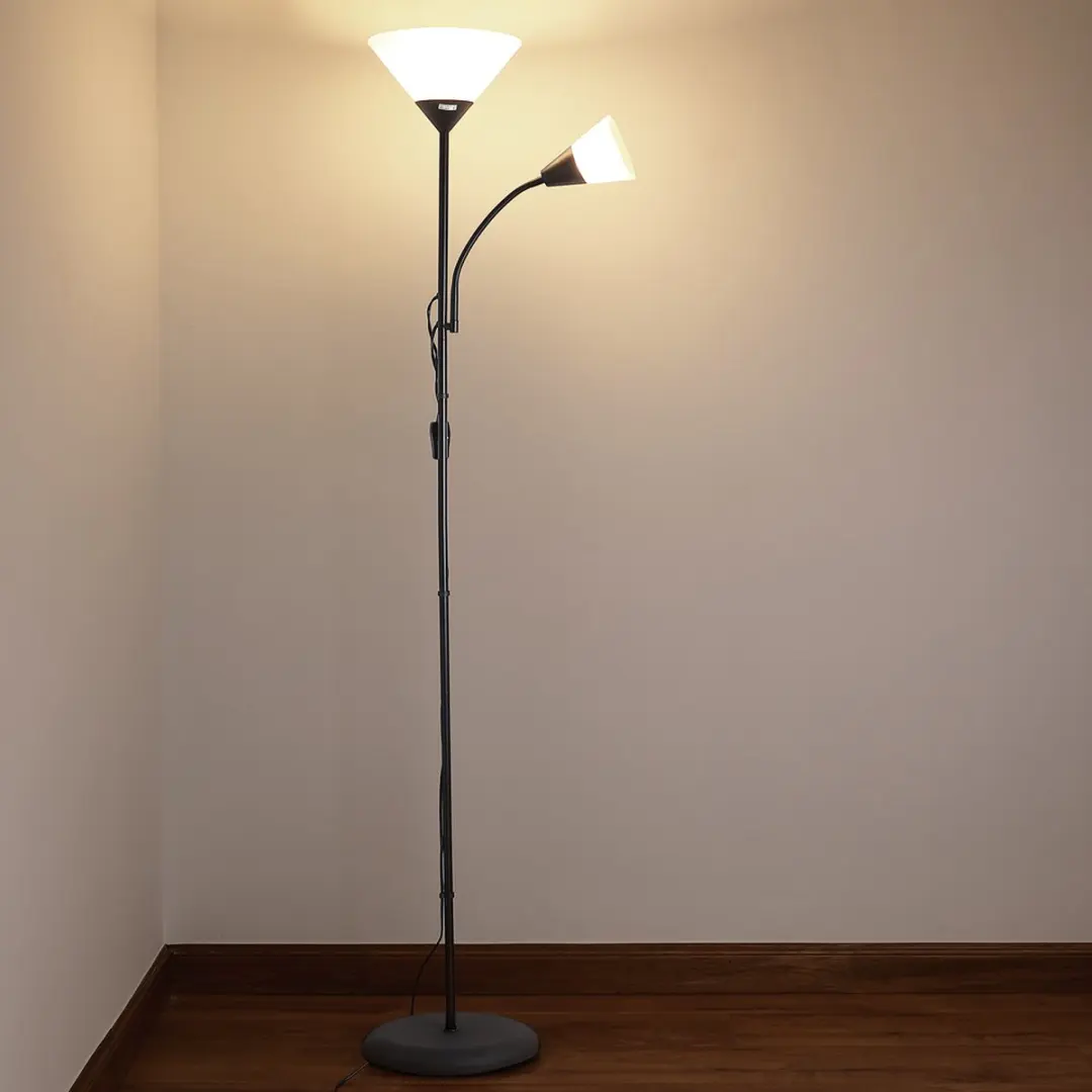 Monzana Staande Lamp Alissa 28x175cm - Zwart