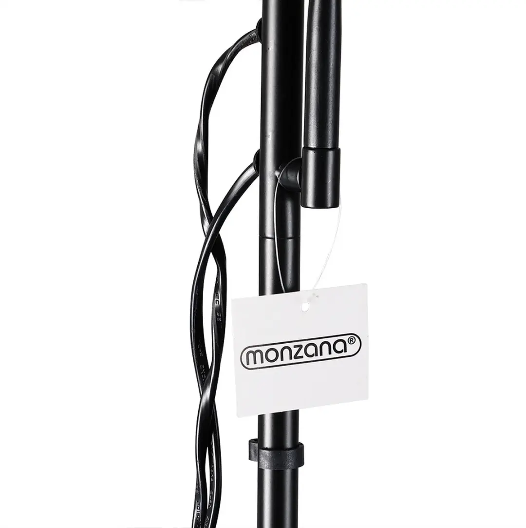 Monzana Staande Lamp Alissa 28x175cm - Zwart