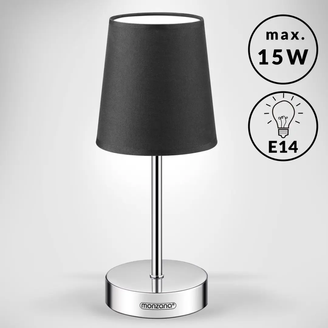 Monzana Tafellamp 2 Stuks - Antraciet