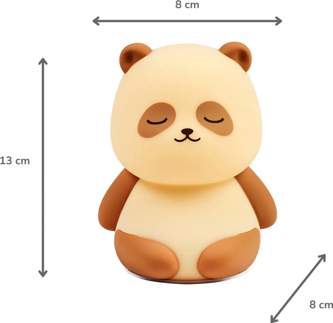 Nattou Baby Nachtlampje Panda 12cm - Beige