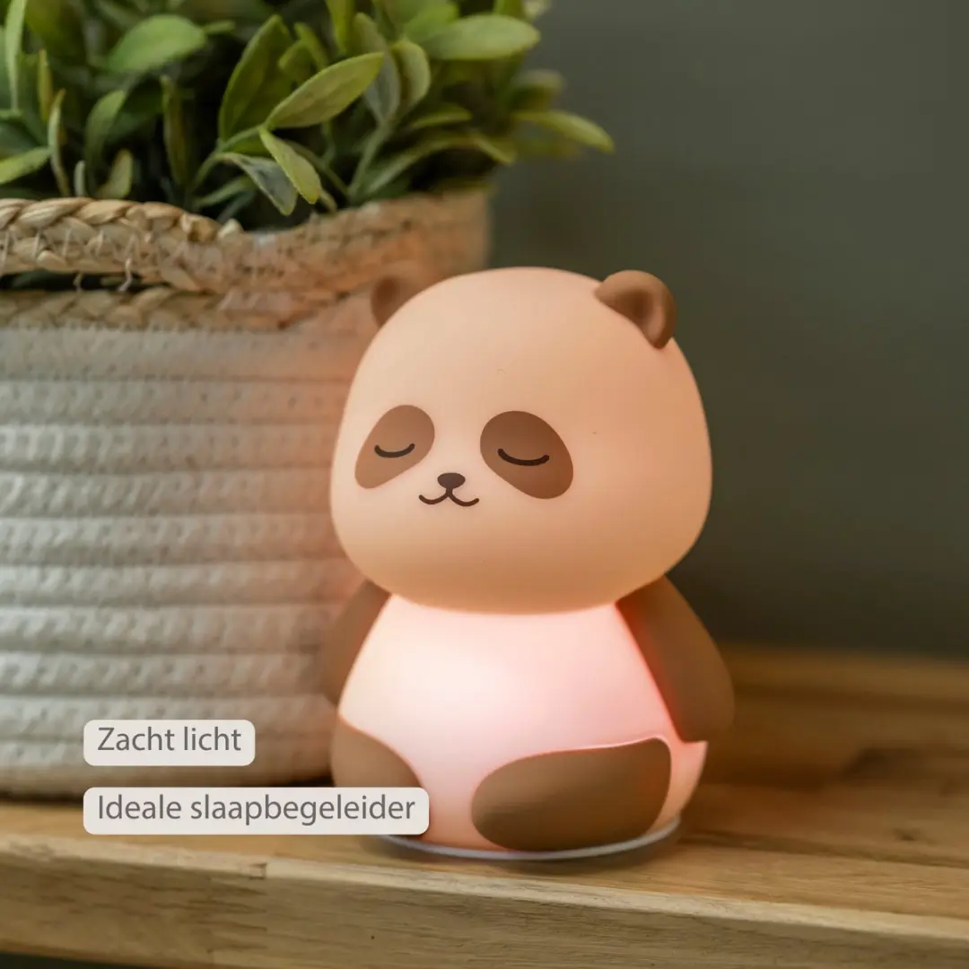 Nattou Baby Nachtlampje Panda 12cm - Beige
