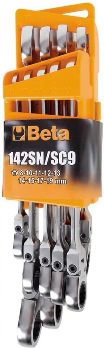 Beta Ratelringsteeksleutelset 8-19mm