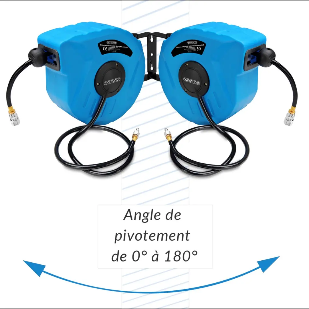 Monzana Automatische Slanghaspel 10m - Incl. Reciprozaag