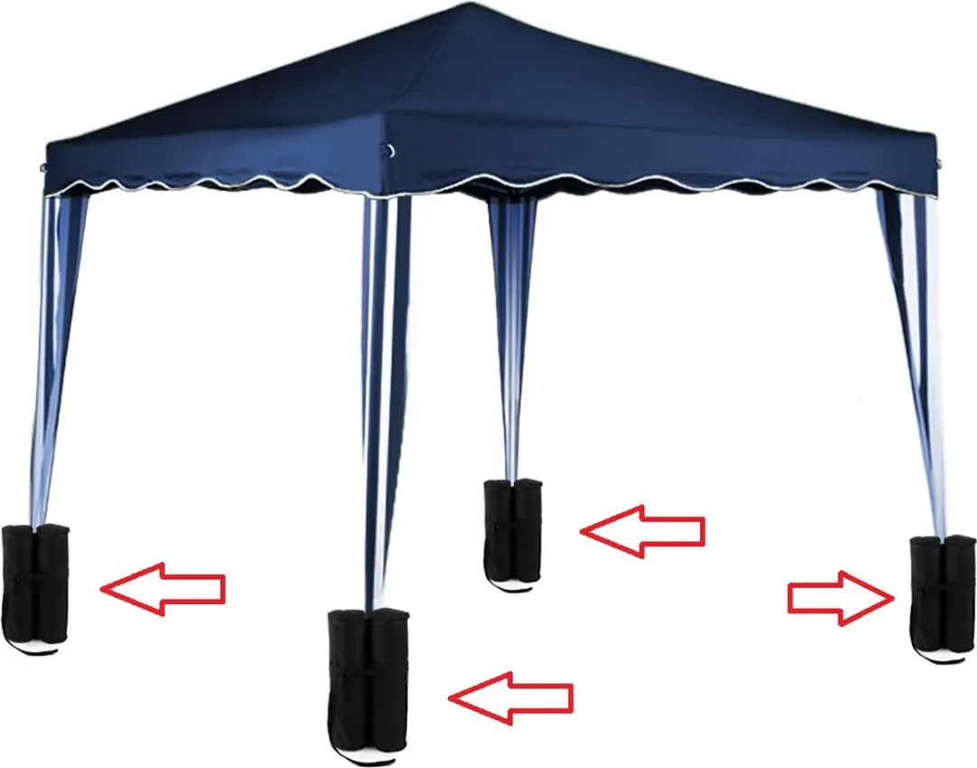Monzana Gewichtszakken Partytent