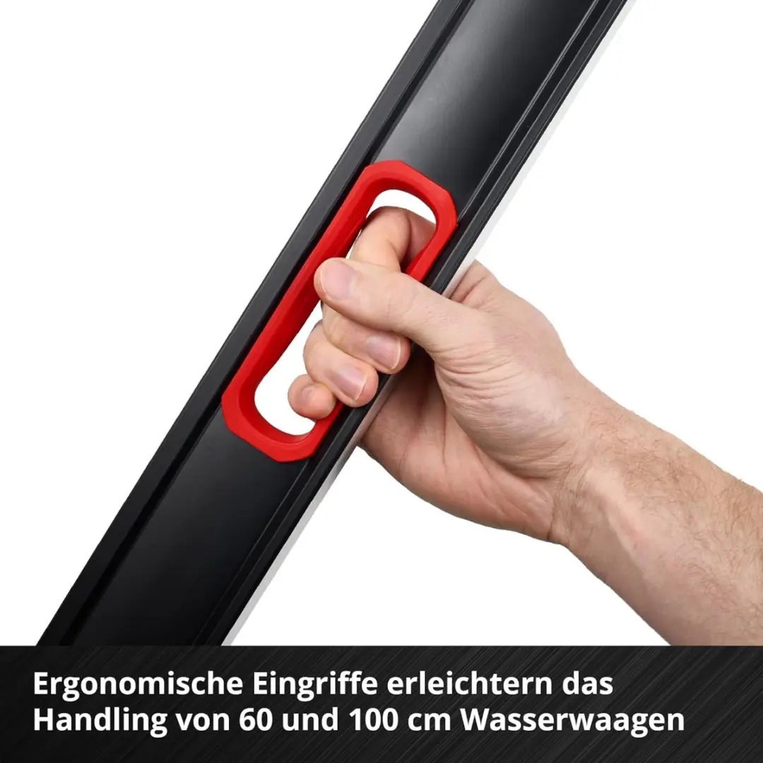 Einhell Waterpass 3-delig 40/60/100cm - 3 Libellen