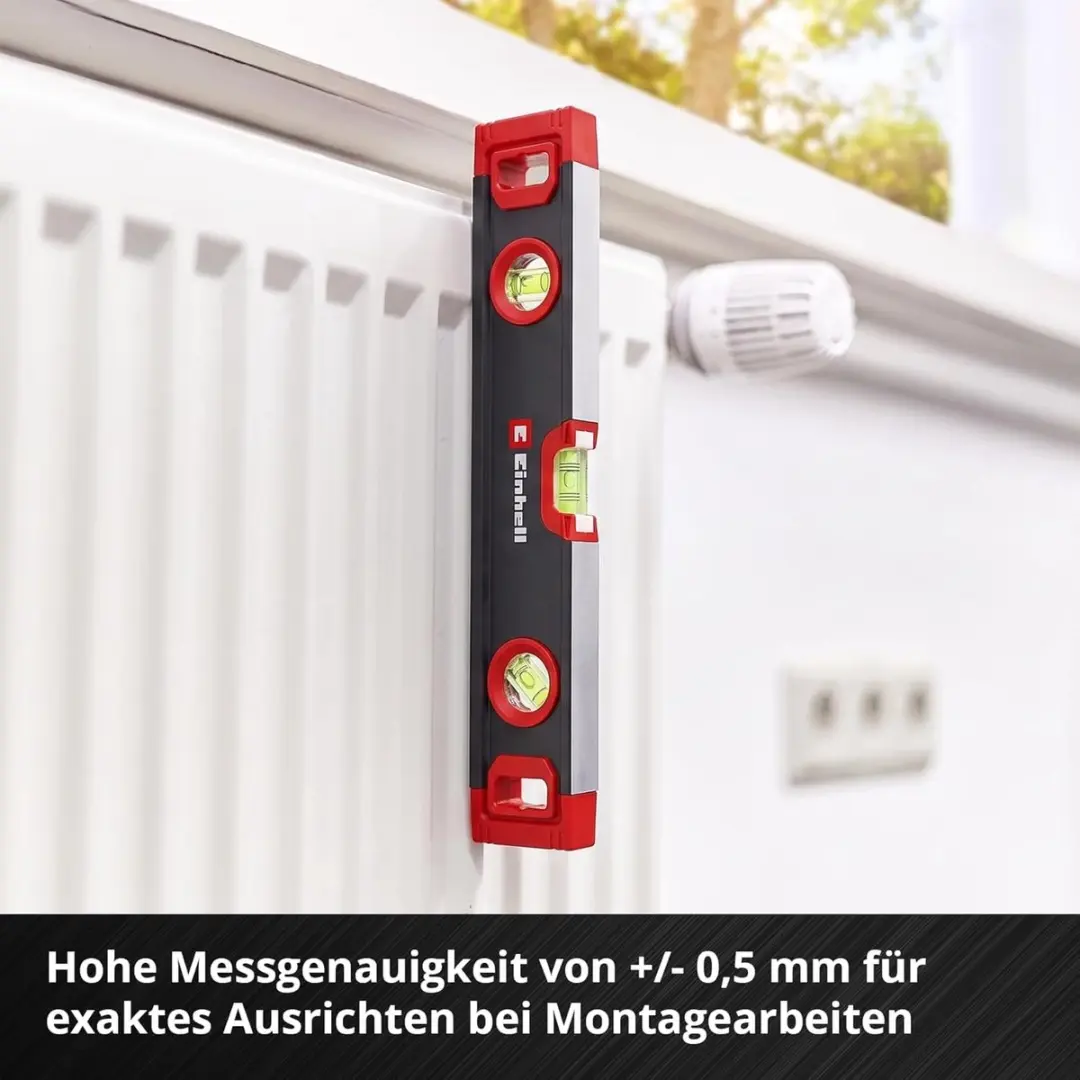 Einhell Waterpass 3-delig 40/60/100cm - 3 Libellen
