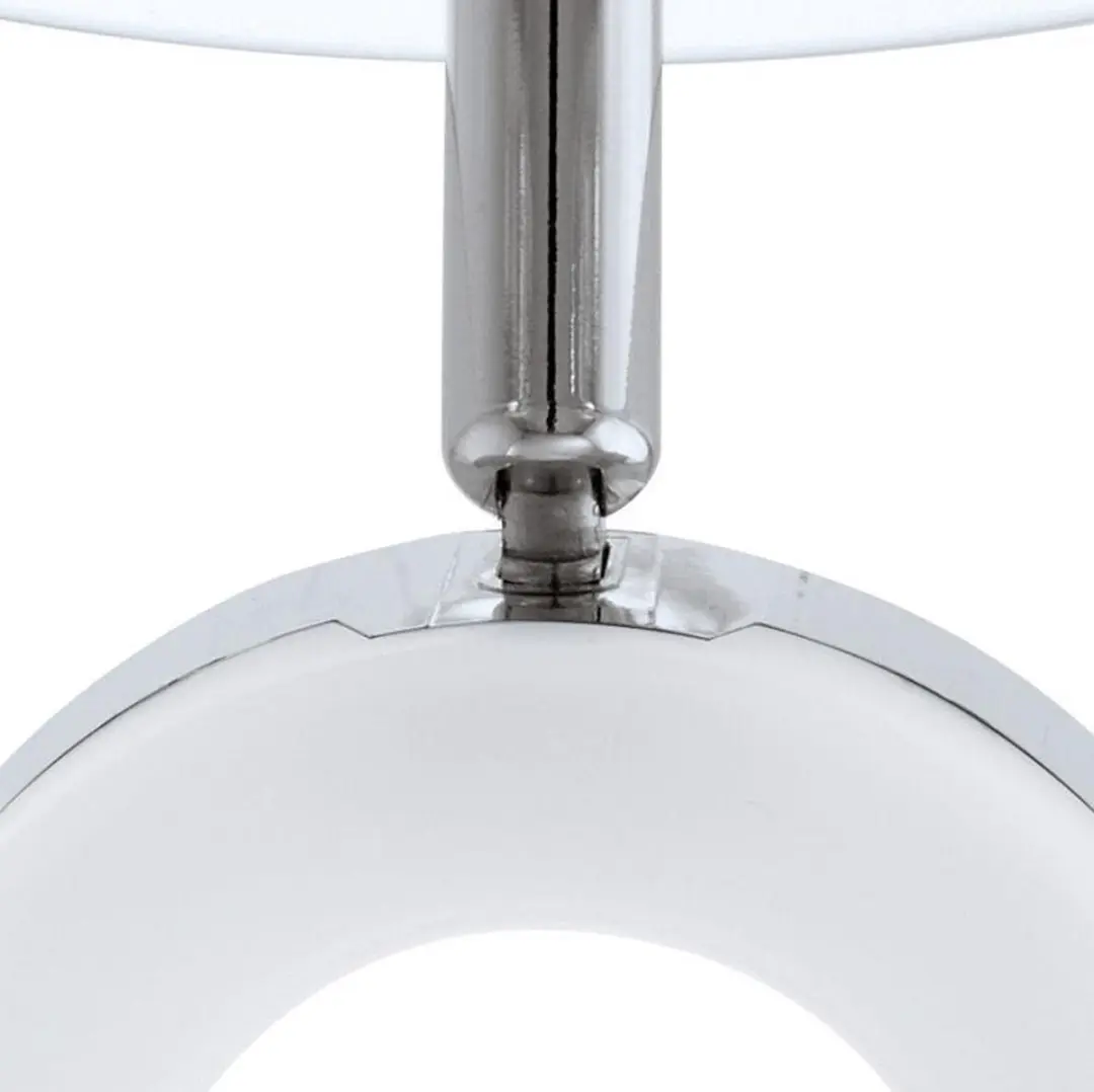 Eglo Gonaro Spot 3 LED - Ø210mm - Chroom - Wit