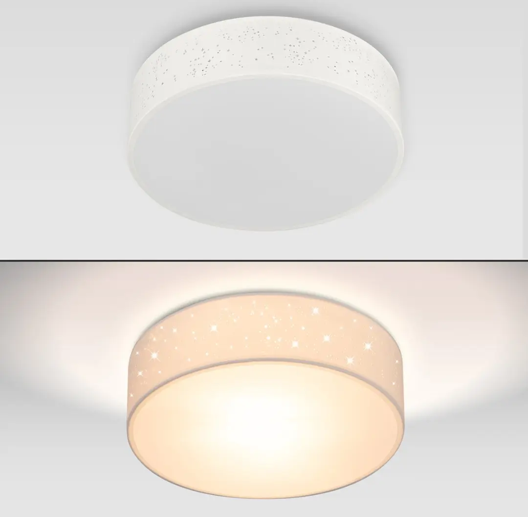 Monzana Plafondlamp Sterrenhemel 38cm - Wit
