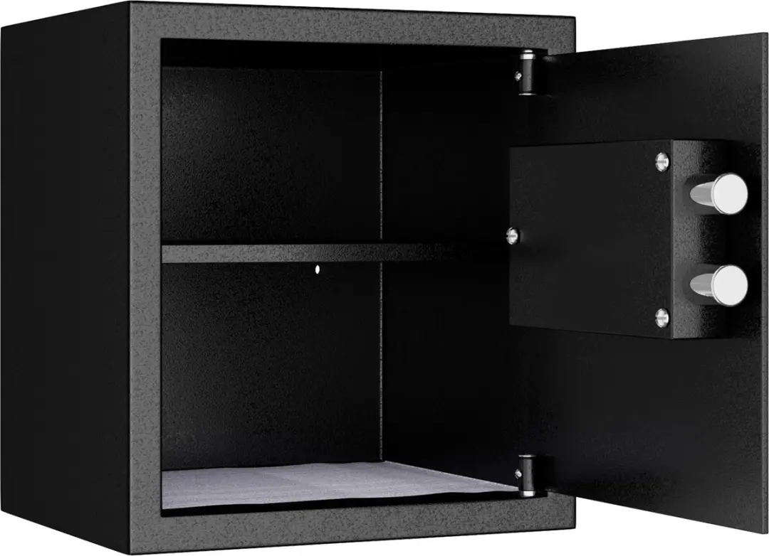 EarKings Kluis 40x38x32cm Cijferslot - 45.5L - Zwart