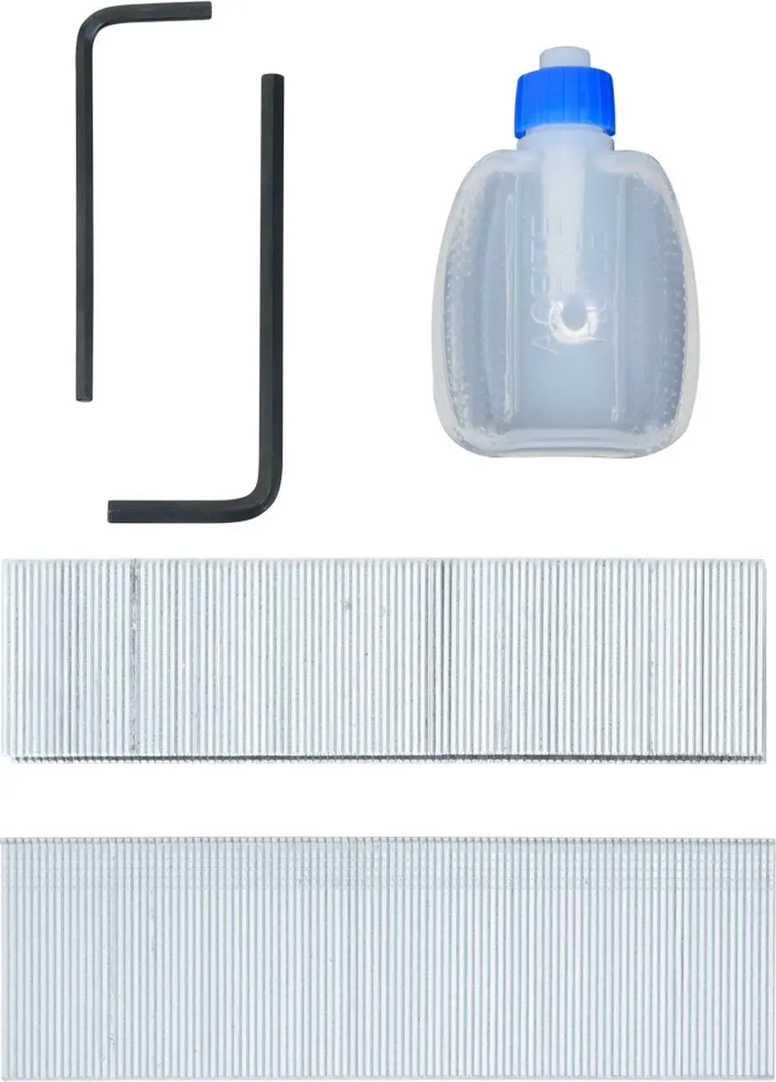 Monzana 2-in-1 Pneumatisch Spijkerpistool & Nietmachine 102753 - met Koffer & Accessoires