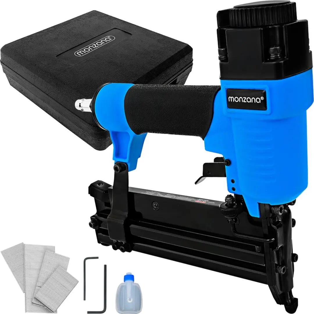 Monzana 2-in-1 Pneumatisch Spijkerpistool & Nietmachine 102753