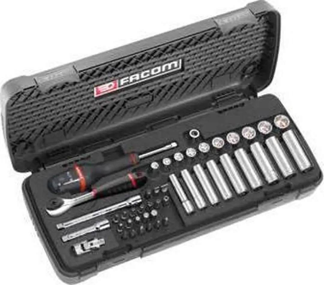 FACOM Doppendoos 1/4" 6-kant - 39 Stuks