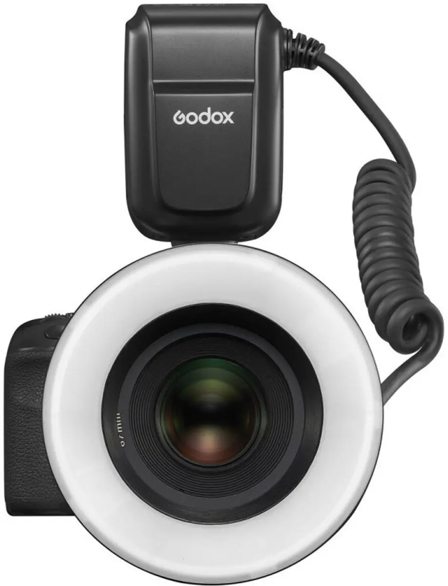 Godox MF-R76C Macro Ringflitser - Canon - 5900K - Zwart