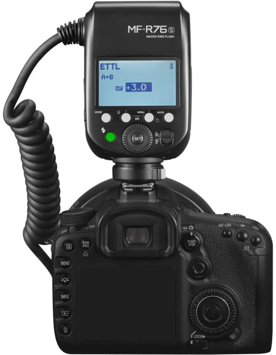 Godox MF-R76S Macro Ringflitser - Sony - Zwart