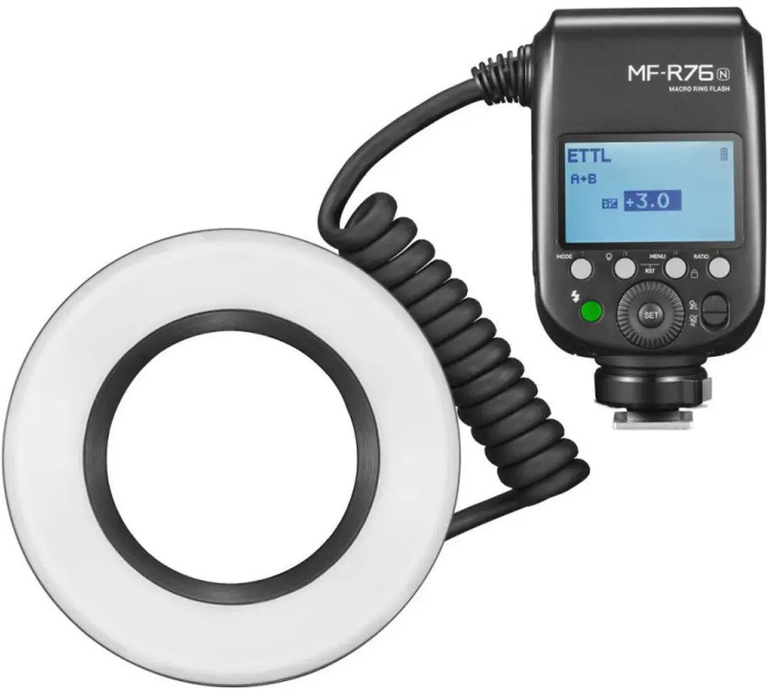 Godox MF-R76N Macro Ringflitser