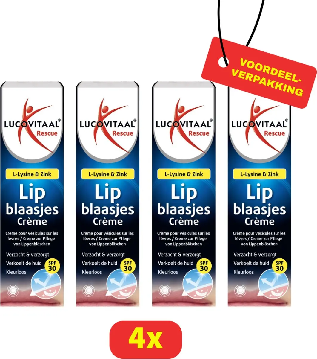 Lucovitaal Lipblaasjes Crème SPF 30