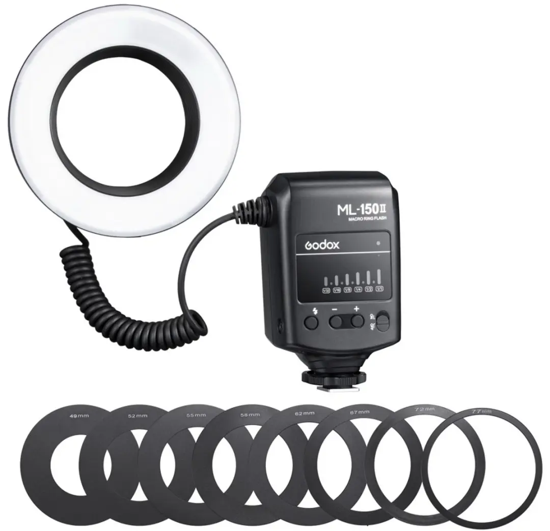 Godox ML-150II Macro Ring Flash - Zwart