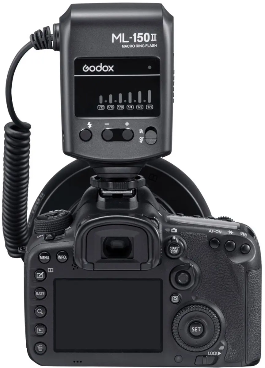 Godox ML-150II Macro Ring Flash - Zwart