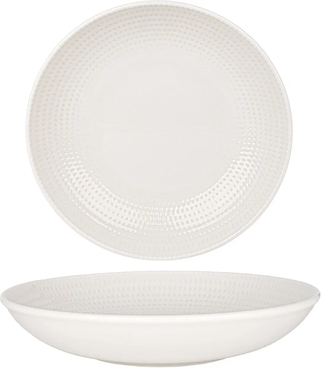 Bonna Diepbord Pure Dot Porselein 23cm