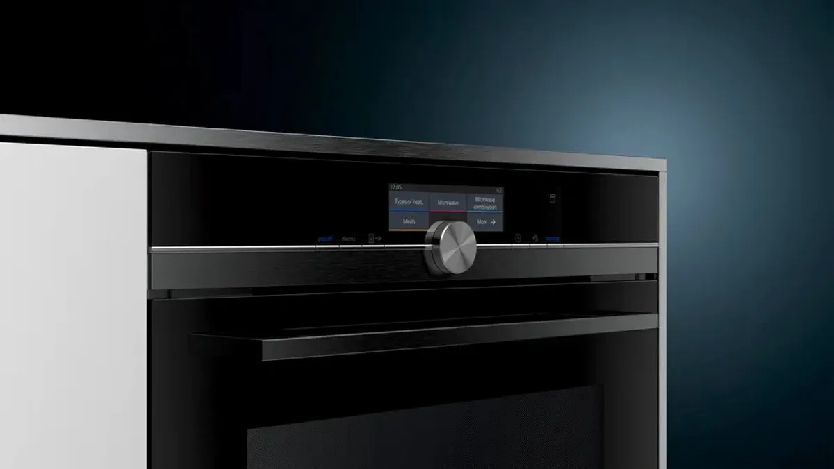 Siemens iQ700 CN878G4B6 Magnetronoven 45L - 900W - Zwart/Roestvrijstaal