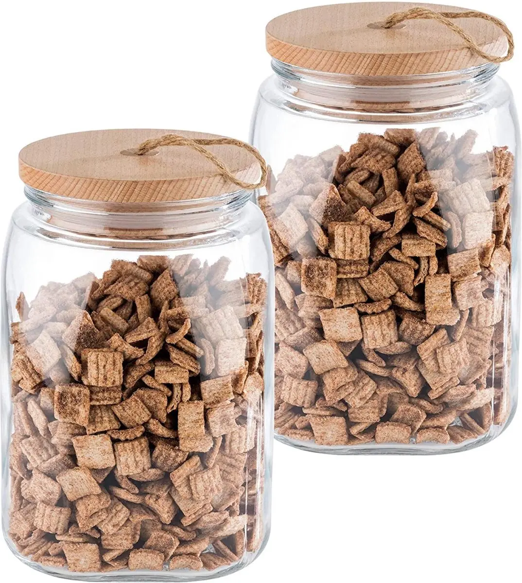 APS Woody Voorraadpot Glas 2,5L