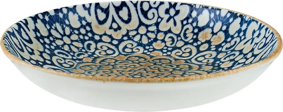 Bonna Alhambra Porseleinen Bord - 25cm - Multikleur - 6 Stuks