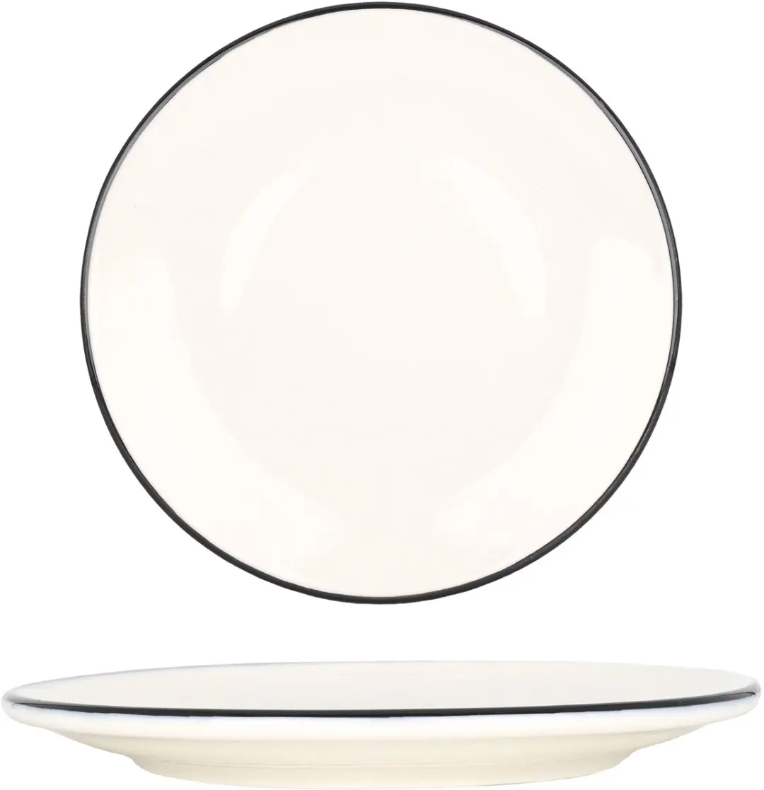 Bonna Linea Black Dinerbord