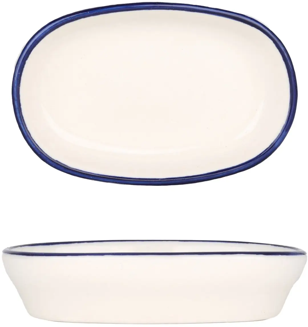 Bonna Linea Serveerschaal Multikleur - 10cm - 2 Stuks