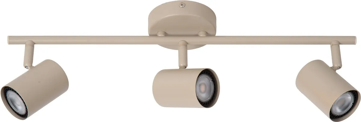 Lucide JOA Plafondspot 3xGU10 - Taupe
