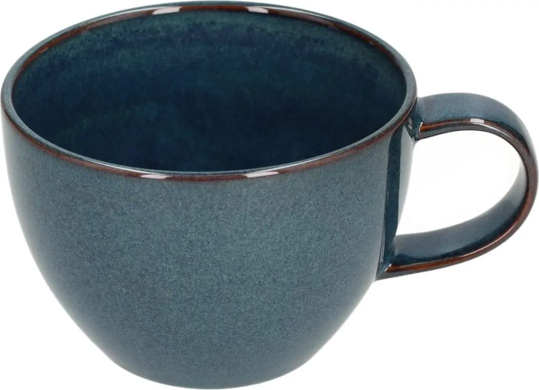 Villeroy & Boch Crafted Denim Koffiekoppen - 6 Stuks 0,25L - Blauw - afbeelding 6 van 6