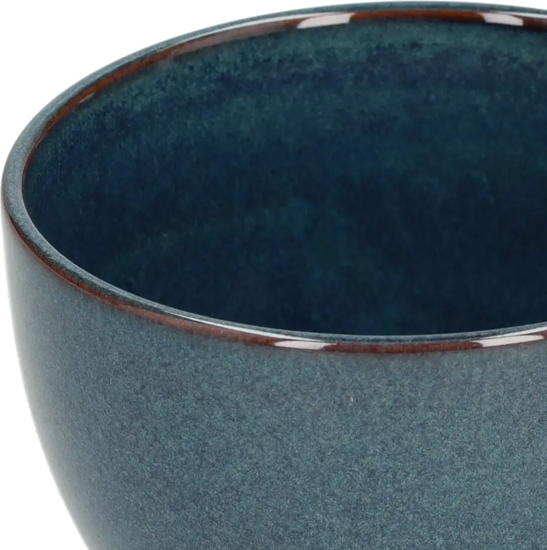 Villeroy & Boch Crafted Denim Koffiekoppen - 6 Stuks 0,25L - Blauw