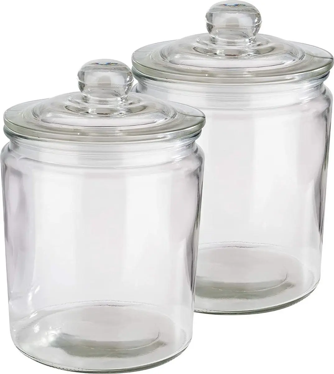 APS Classic Voorraadpot Glas 2L - Set van 2