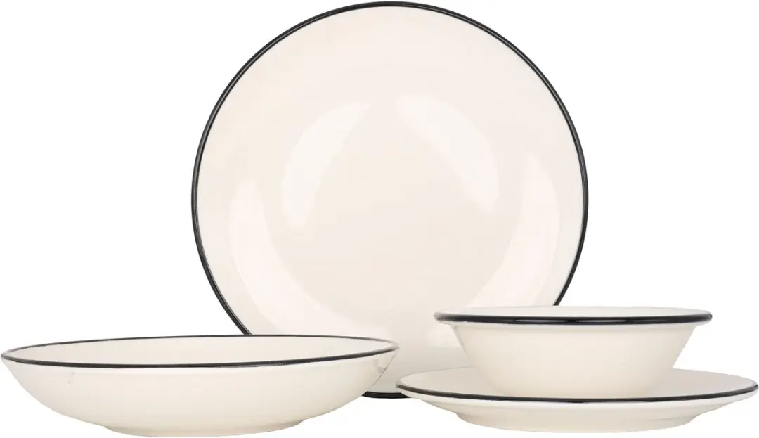 Bonna Linea Black Serviesset