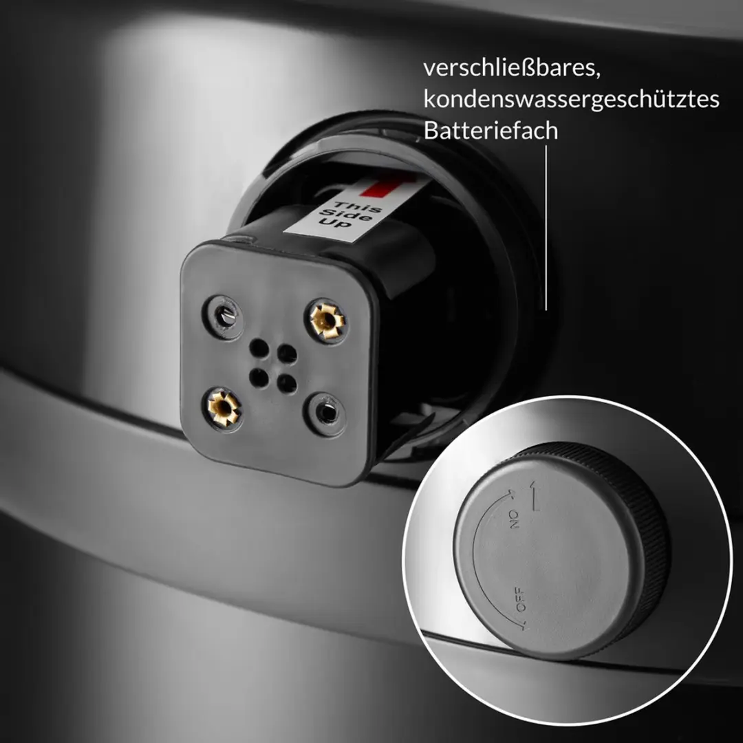 Monzana Automatische Prullenbak 40L - Sensor Zilver