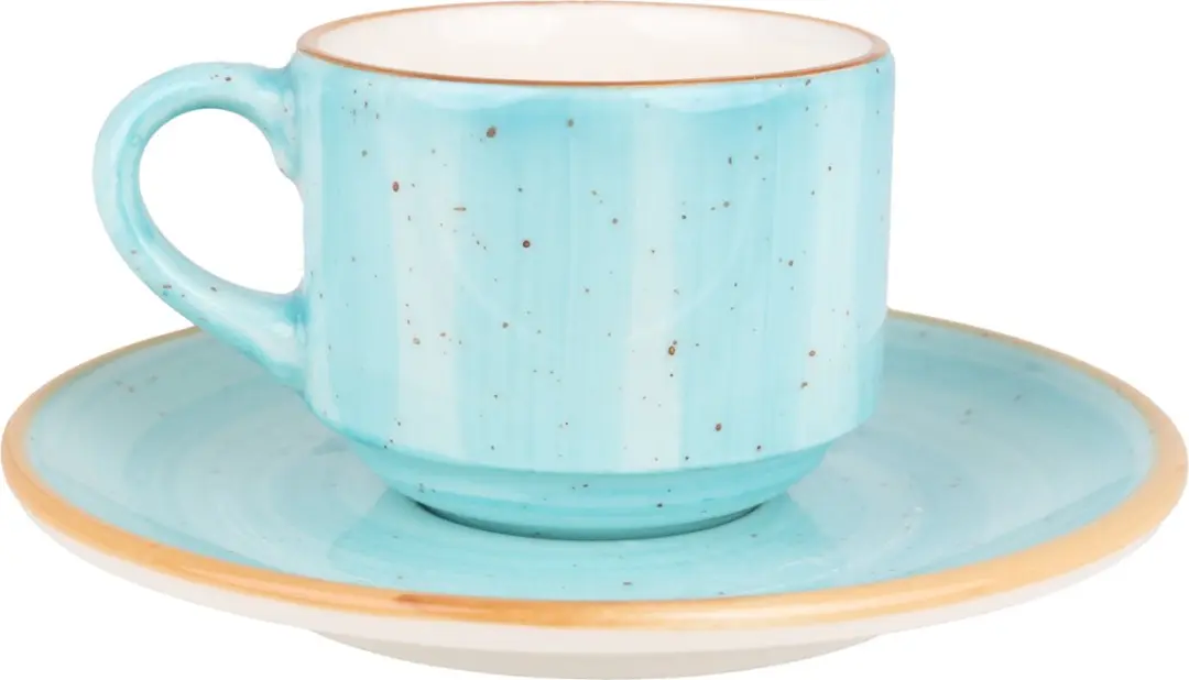 Bonna Aura Aqua Espressoset 6-delig