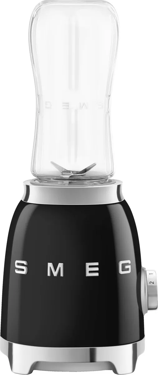 Smeg PBF00BLEU Personal Blender Zwart