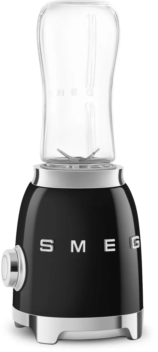 Smeg PBF00BLEU Personal Blender Zwart - 300W - 2 Snelheden