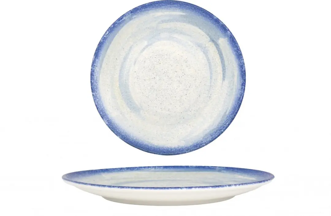 Bonna Harena Dessertbord 17cm - Blauw - 6 Stuks