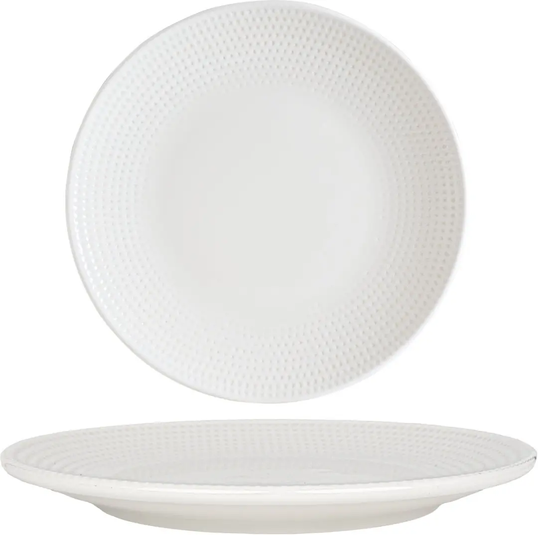Bonna Dessertbord Pure Dot 21cm - 6 Stuks
