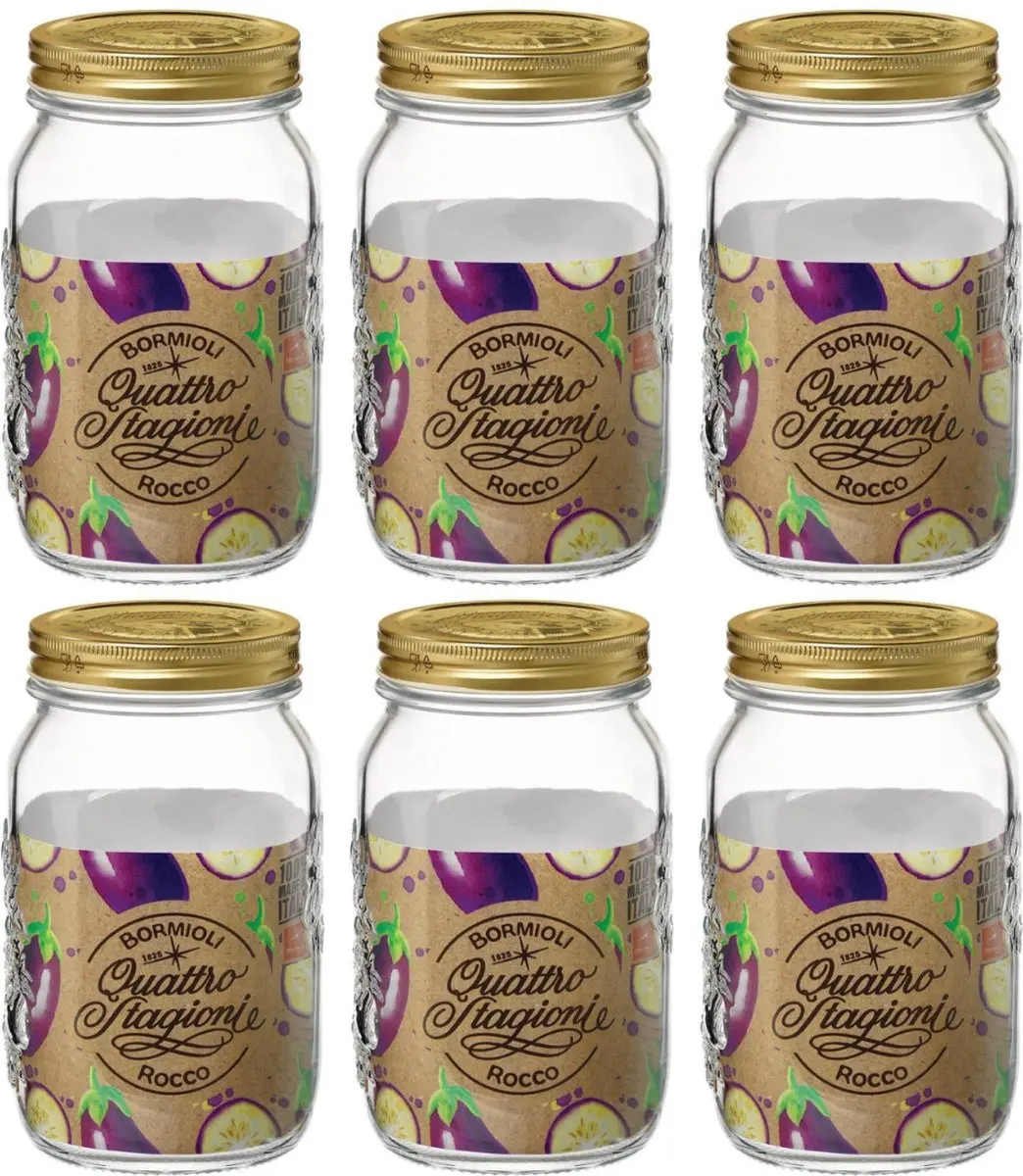 Bormioli Rocco Weckpotten Quattro Stagioni 1L