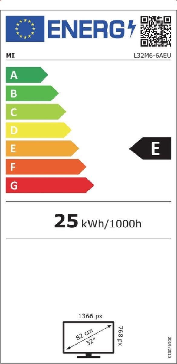 Xiaomi Mi P1 - 32 inch - HD Ready LED - Google TV