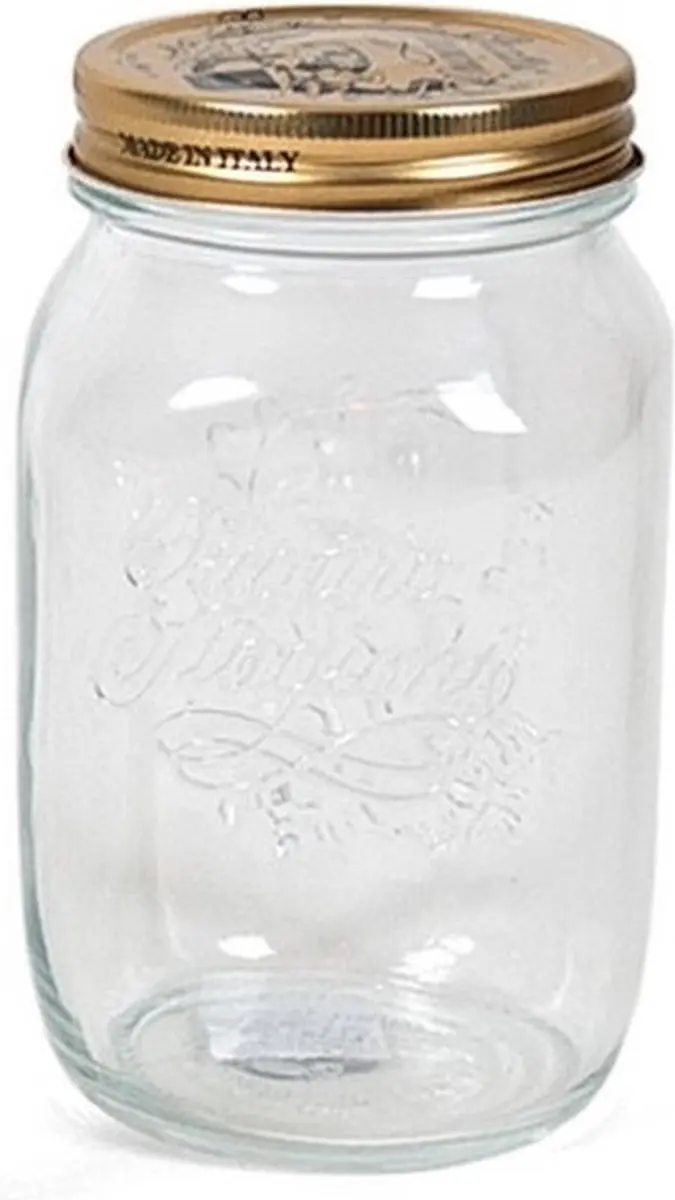 Bormioli Rocco Keukenvoorraadpotten Glas 1L