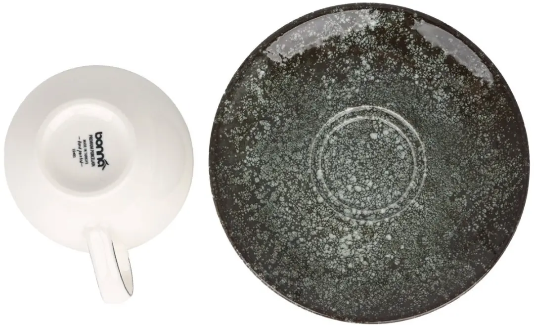 Bonna Cosmos Theekopjes & Schotels 230cc - 6-delig Multikleur