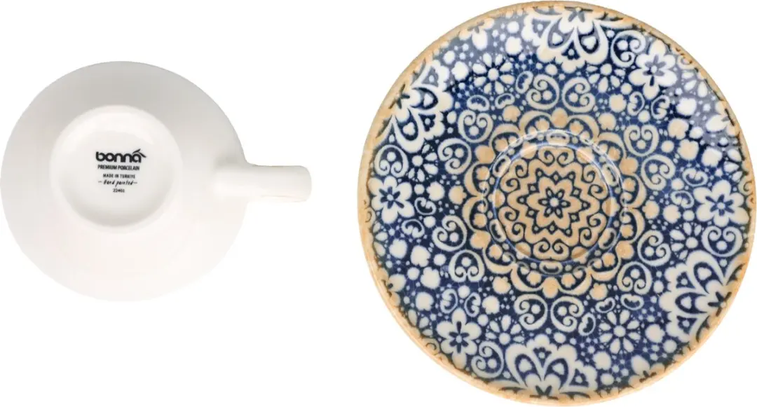Bonna Alhambra Theekopjes & Schotels 230cc - 6-delig Multikleur
