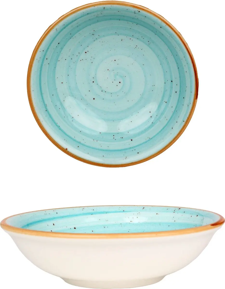 Bonna Diepbord Aqua Porselein 95cm