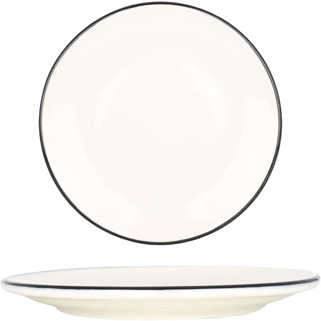 Bonna Linea Black Dessertbord 23cm