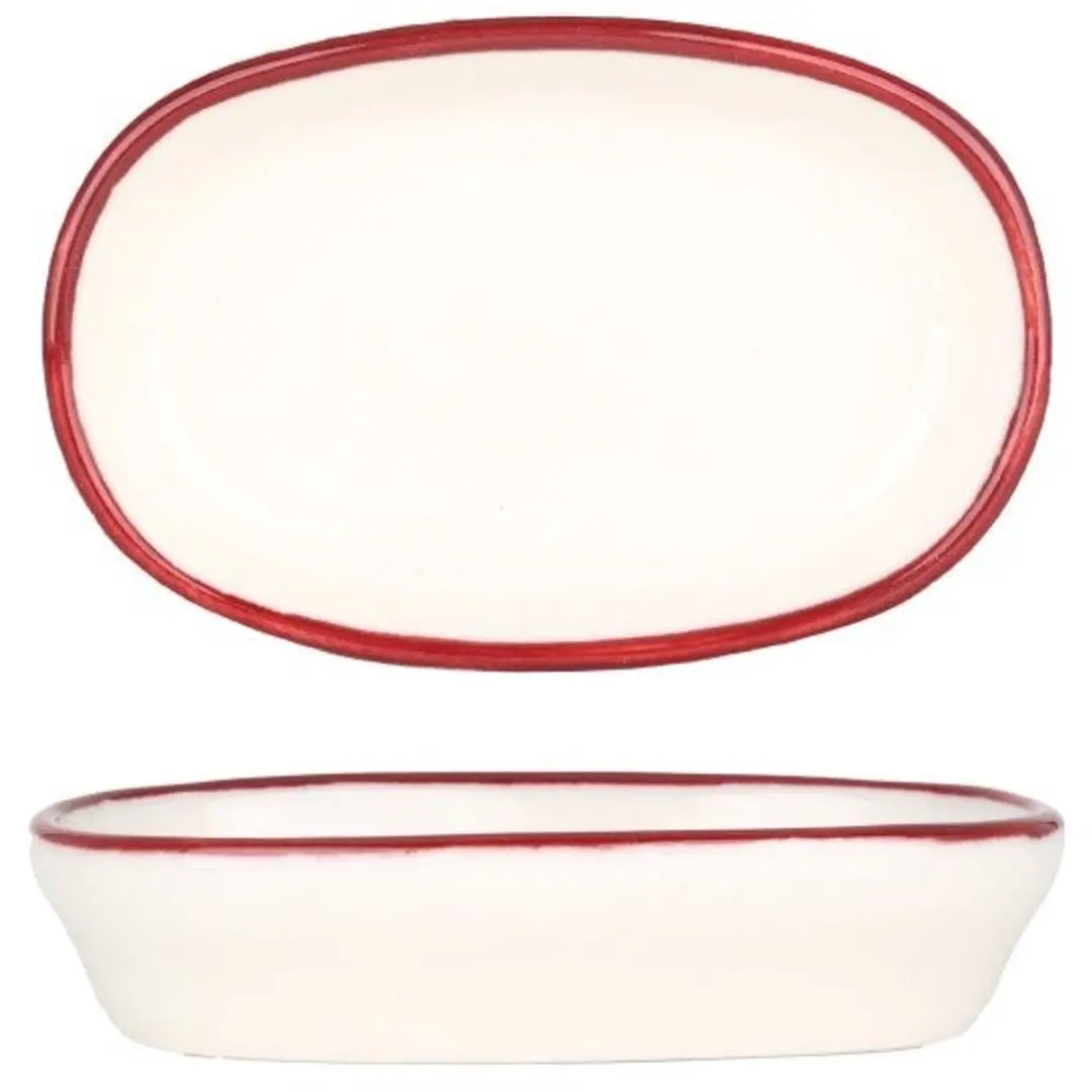 Bonna Linea Serveerschaal Multikleur - 10cm - 2 Stuks