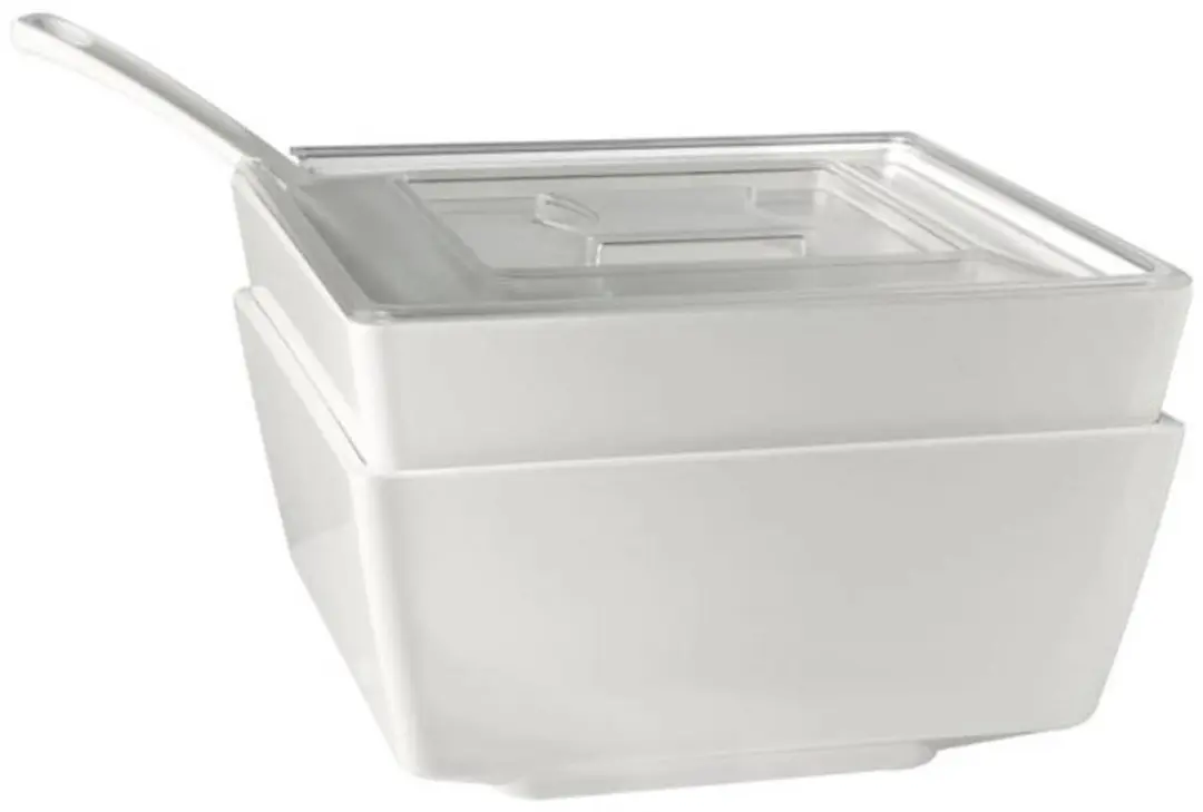 APS GF096 Melamine Schaaltje Wit - 19,5x19,5 cm