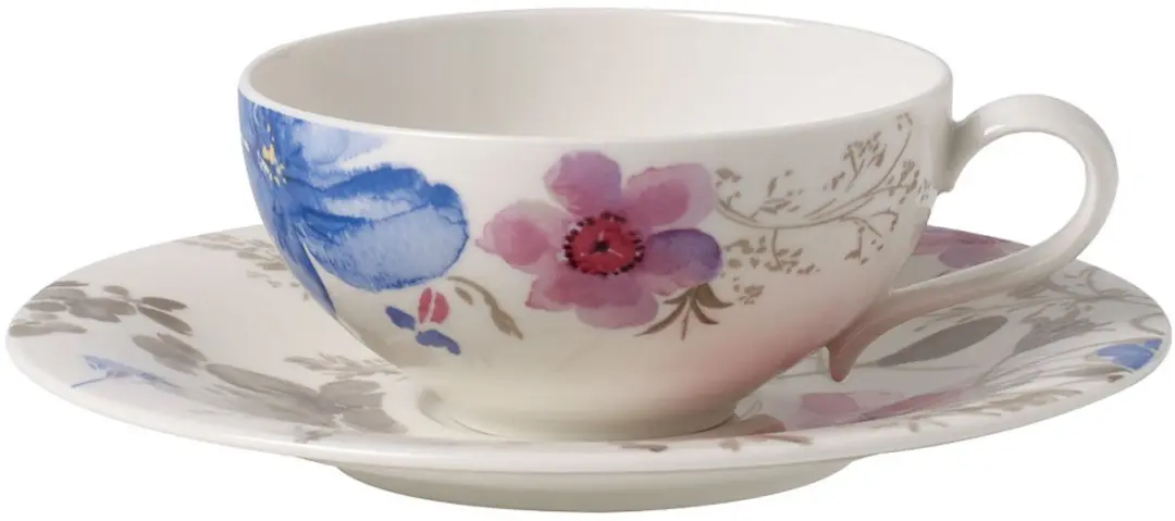 Villeroy & Boch Mariefleur Teetasse met Onderschotel